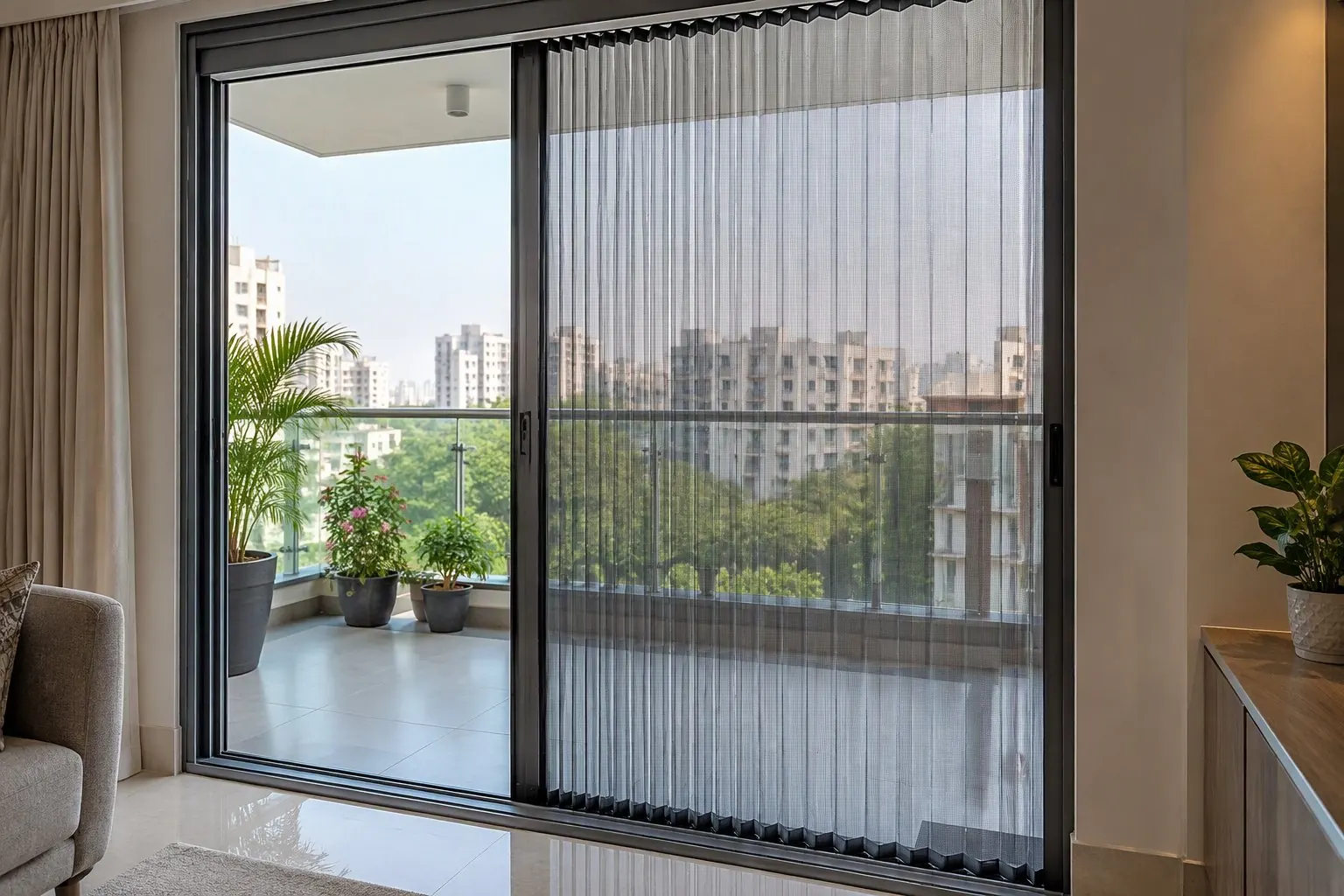 Pleated Mosquito Nets